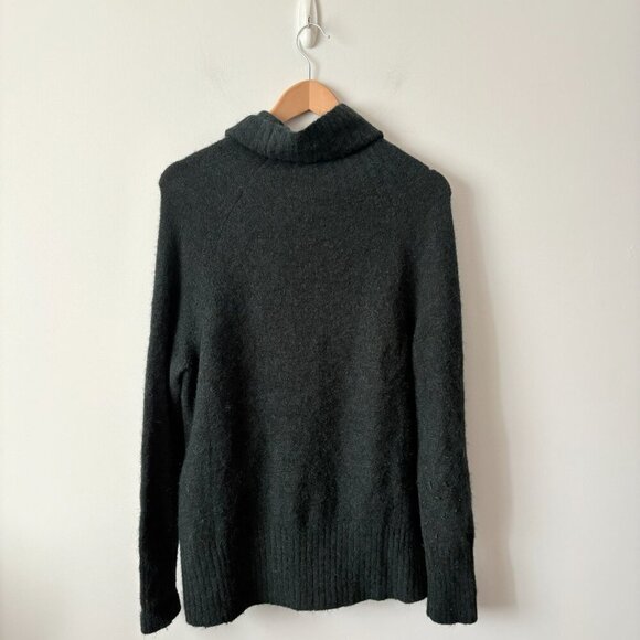 Aritzia Group by Babaton Plutarch Sweater Alpaca Turtleneck Dark Green Small - Picture 6 of 8
